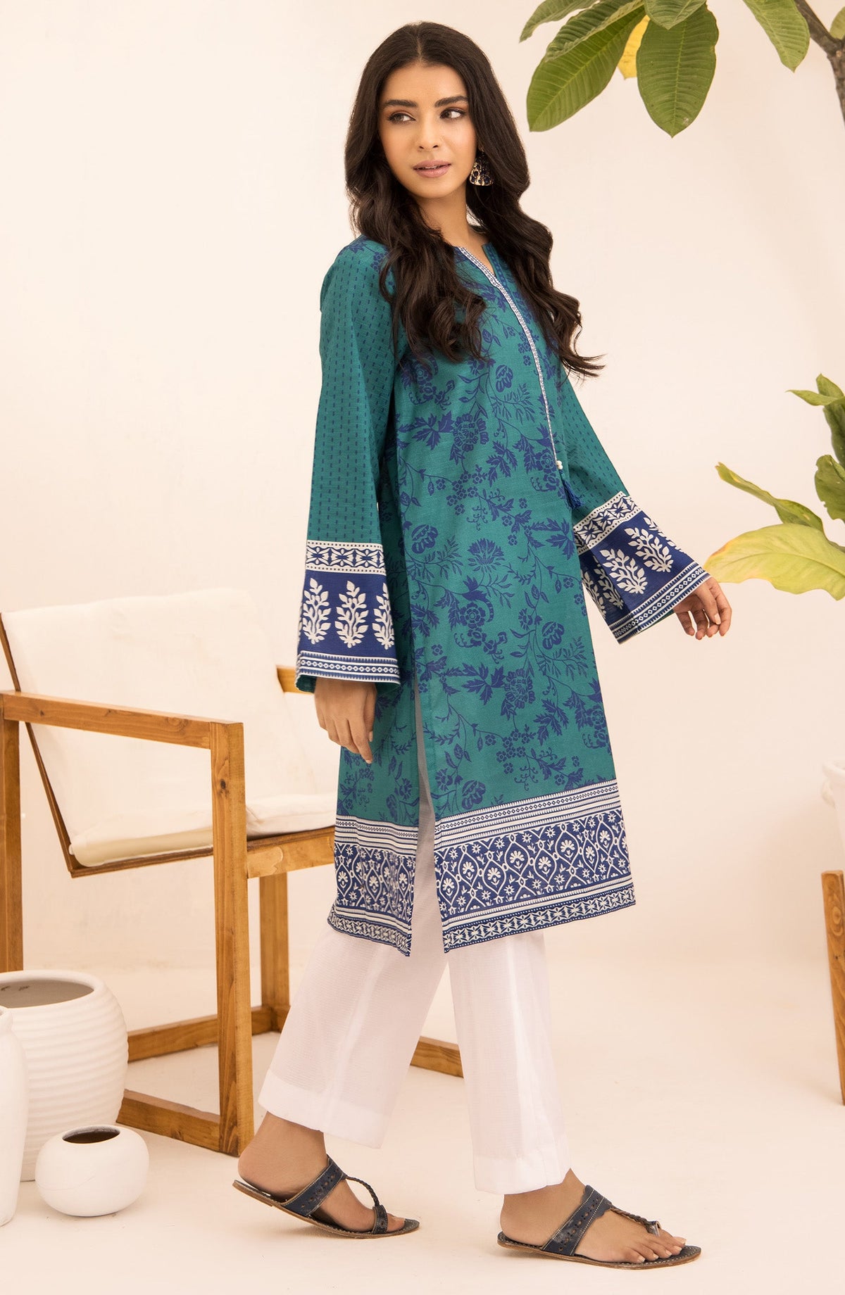 Orient - Unstitched 1 Piece Printed Khaddar Winter Shirt