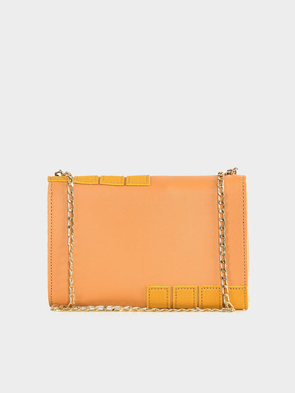 Limelight - Striped Clutch