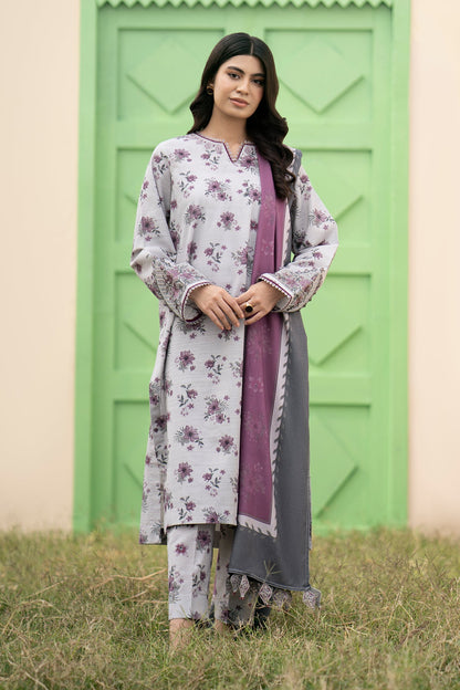 Baroque - DIGITAL PRINTED SLUB KHADDAR UF-485