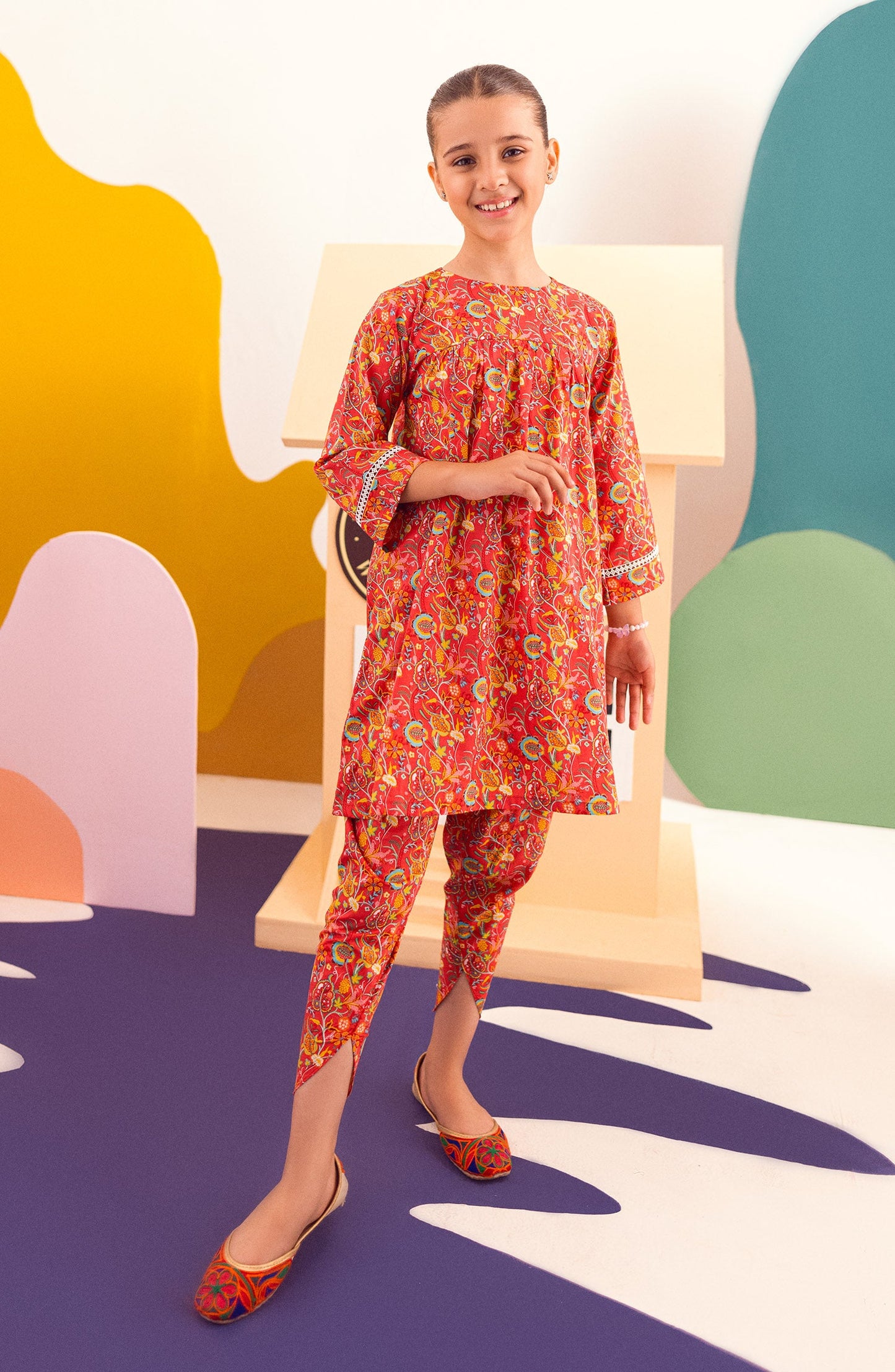 Orient - Stitched 2 Piece Printed Lawn Shirt and Lawn Pant