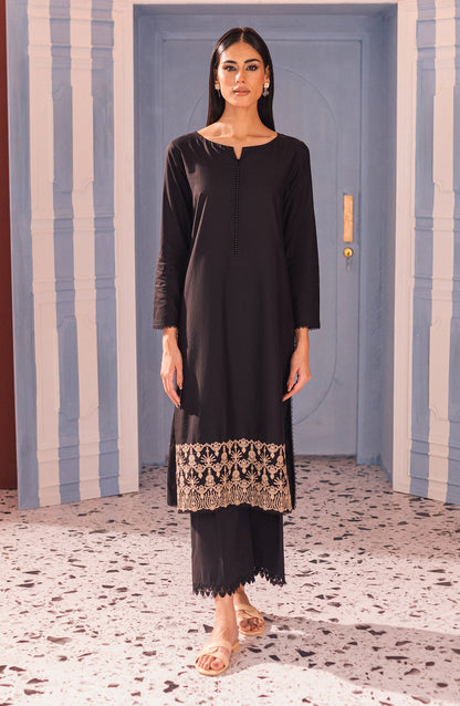 Orient - Stitched 2 Piece Embroidered Cambric Shirt and Cambric Pant