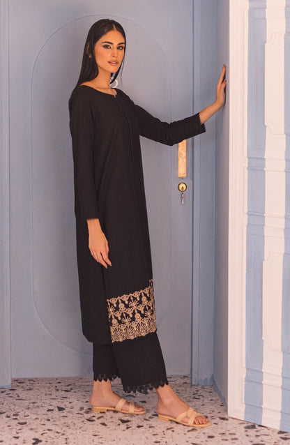 Orient - Stitched 2 Piece Embroidered Cambric Shirt and Cambric Pant
