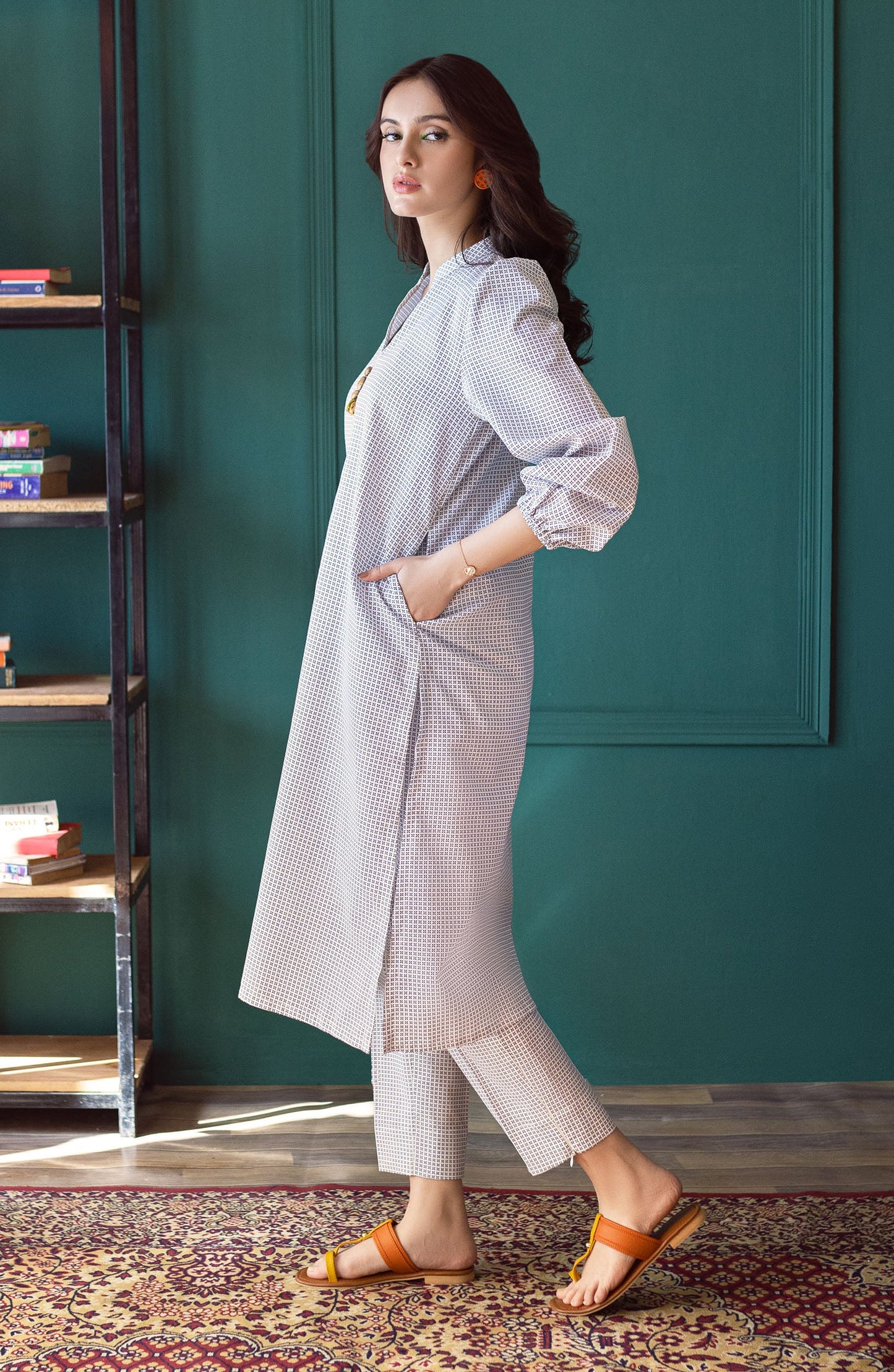 Orient - Stitched 2 Piece Plain Cotton Shirt and Cotton Pant