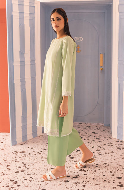 Orient - Stitched 2 Piece Embroidered Cambric Shirt and Cambric Pant