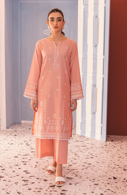 Orient - Stitched 2 Piece Embroidered Cambric Shirt and Cambric Pant