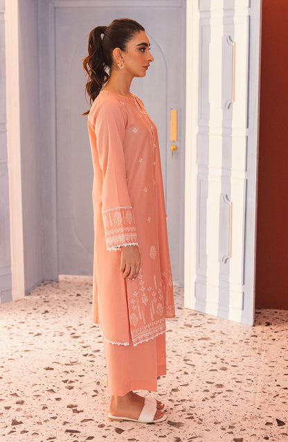 Orient - Stitched 2 Piece Embroidered Cambric Shirt and Cambric Pant