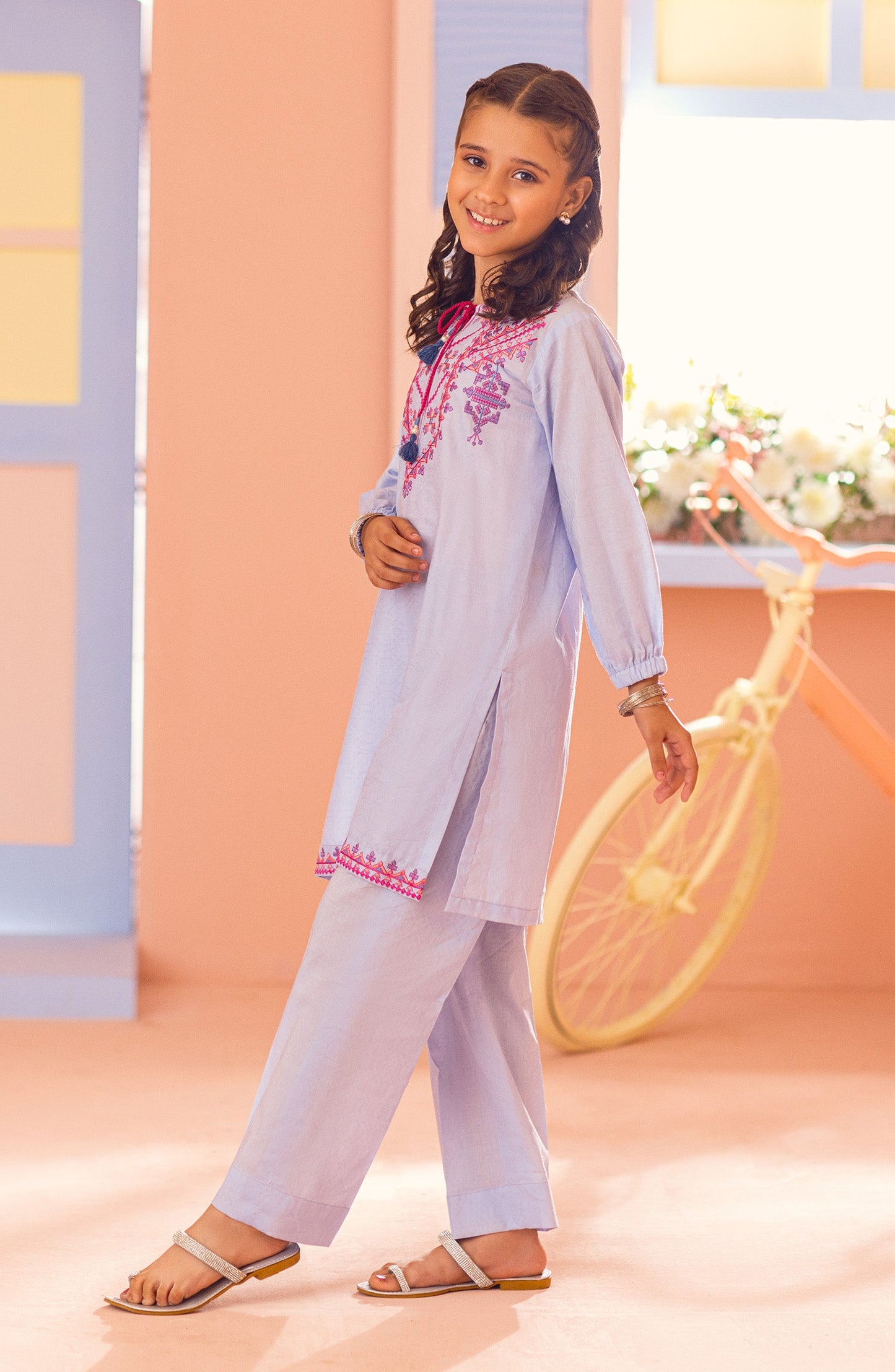 Orient - Stitched 2 Piece Embroidered Jacquard Shirt and Jacquard Pant