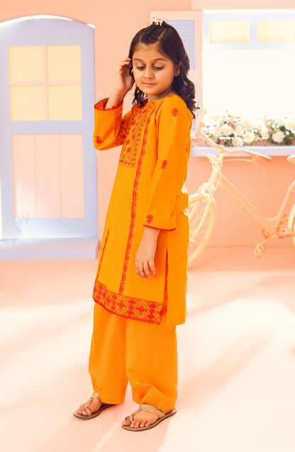 Orient - Stitched 2 Piece Embroidered Lawn Shirt and Lawn Pant