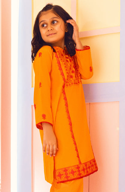 Orient - Stitched 2 Piece Embroidered Lawn Shirt and Lawn Pant