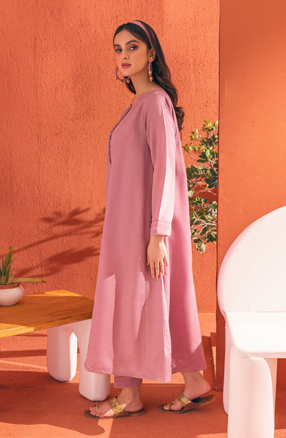 Orient - Stitched 2 Piece Plain Raw Silk Shirt and Raw Silk Pant