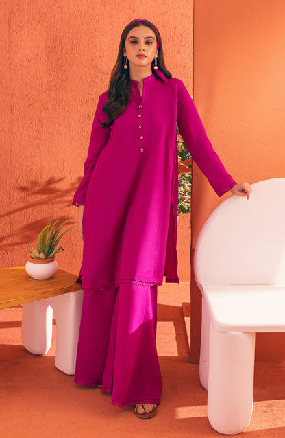 Orient - Stitched 2 Piece Plain Raw Silk Shirt and Raw Silk Pant