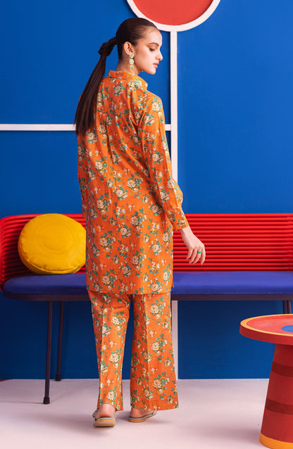 Orient - Stitched 2 Piece Printed Cambric Shirt and Cambric Pant