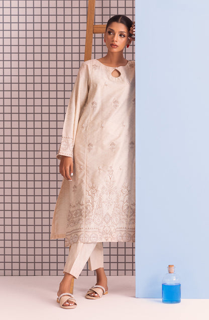 Orient - Stitched 2 Piece Embroidered Jacquard Shirt and Jacquard Pant