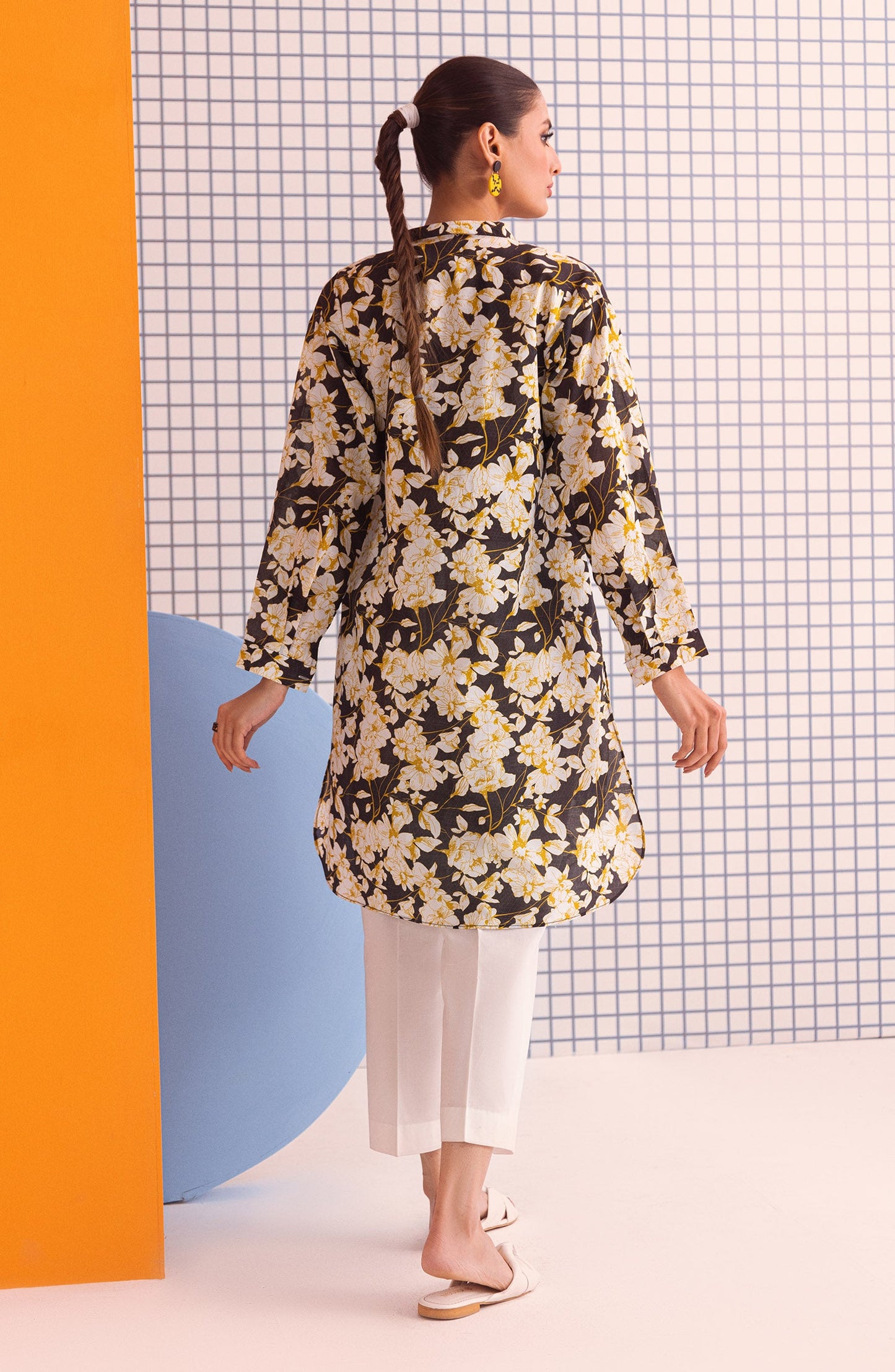 Orient - Stitched 1 Piece Printed Cambric Shirt