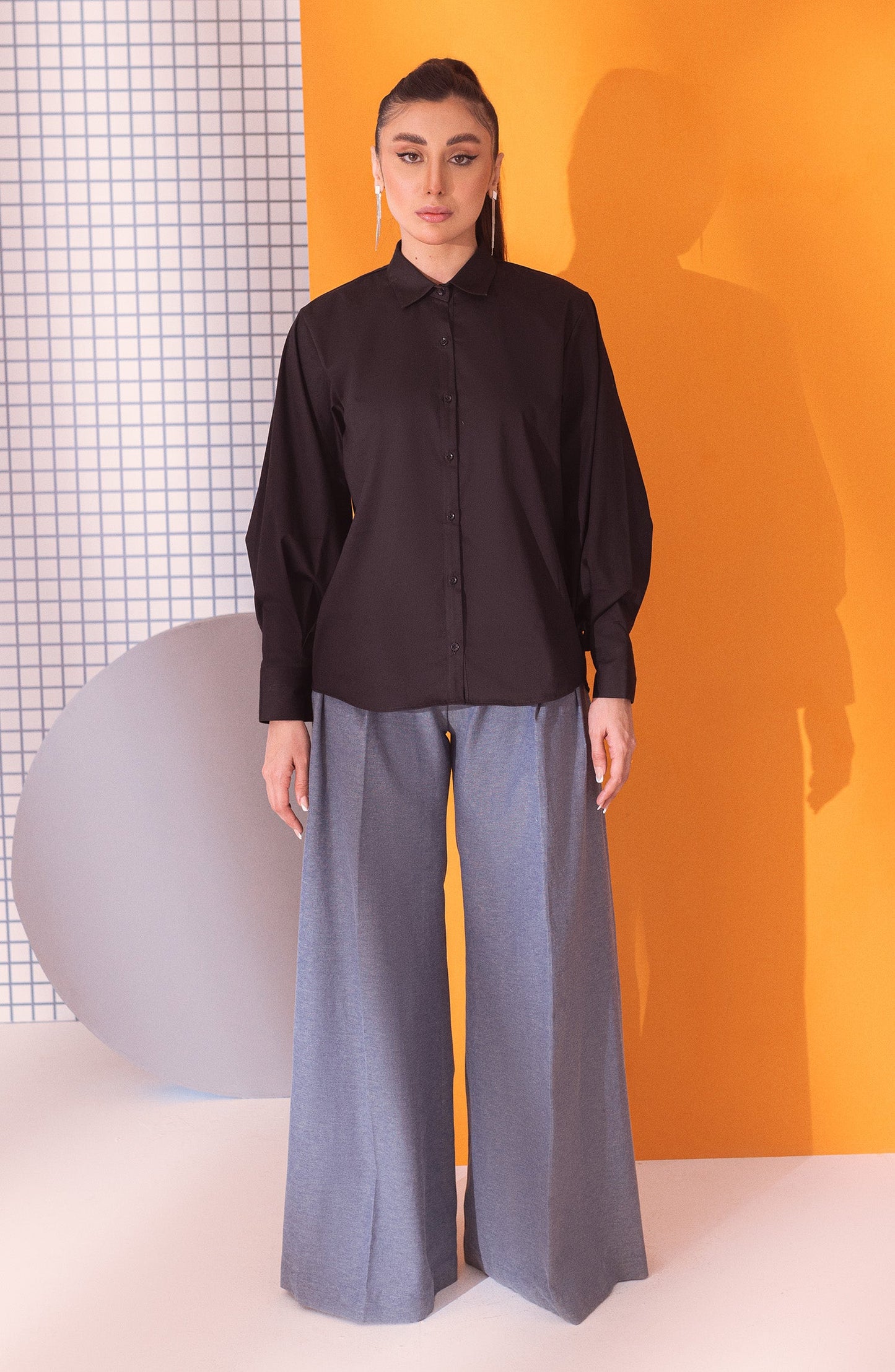 Orient - Stitched 1 Piece Plain Cambric Shirt