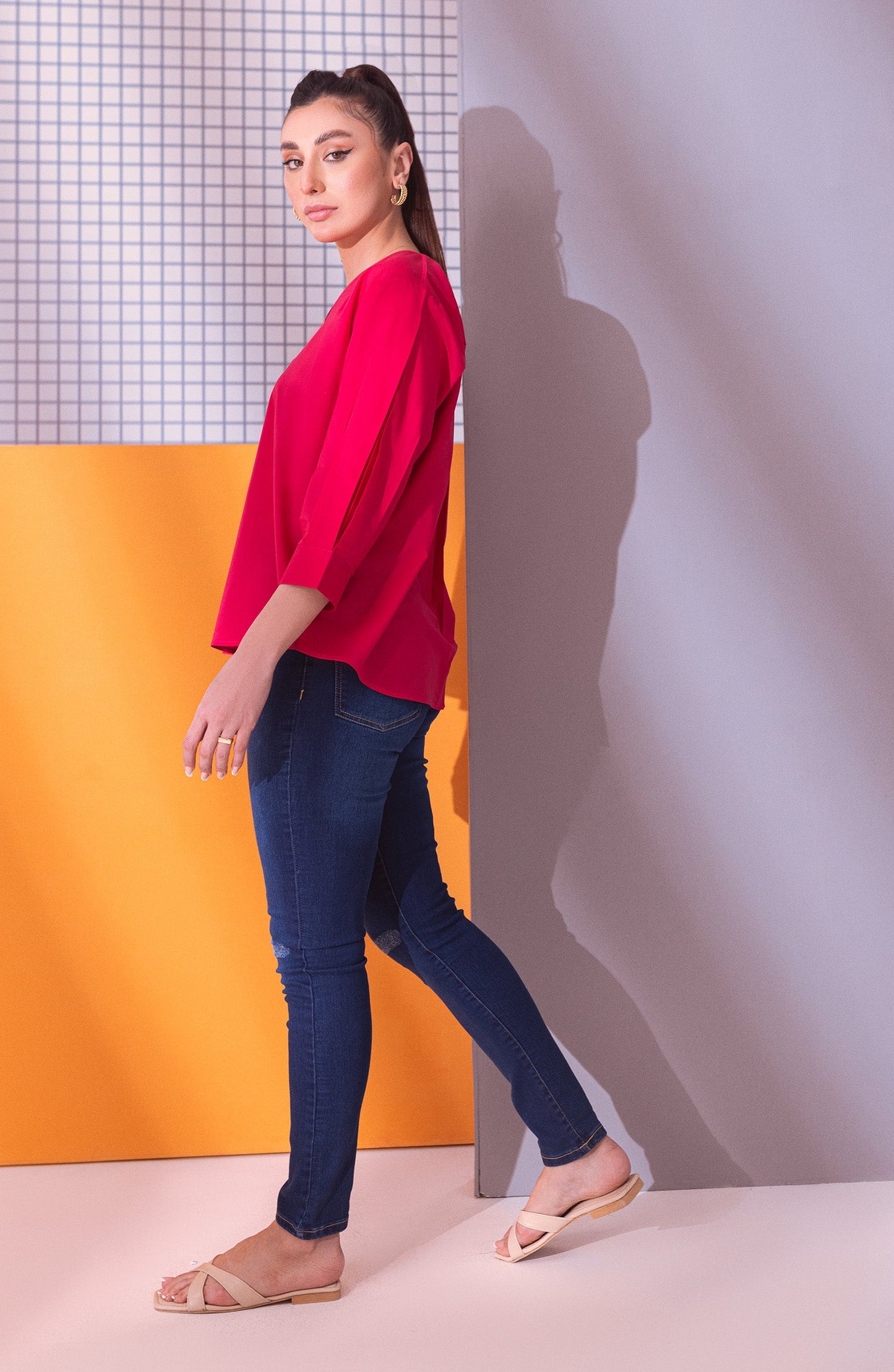 Orient - Stitched 1 Piece Plain Cambric Shirt