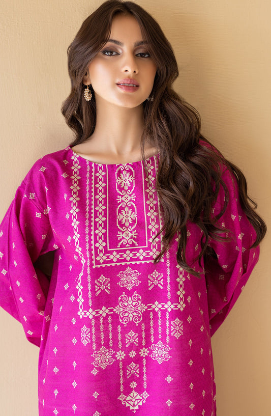 Orient - Unstitched 1 Piece Printed Khaddar Shirt