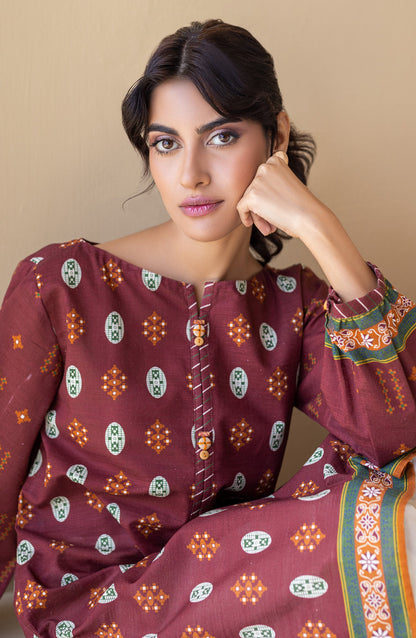 Orient - Stitched 1 Piece Printed Khaddar Shirt