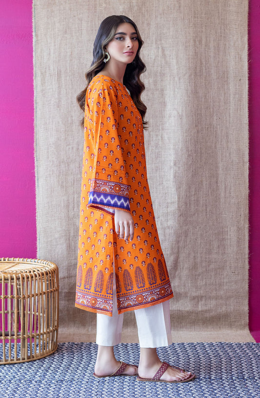 Orient - Unstitched 1 Piece Printed Khaddar Shirt