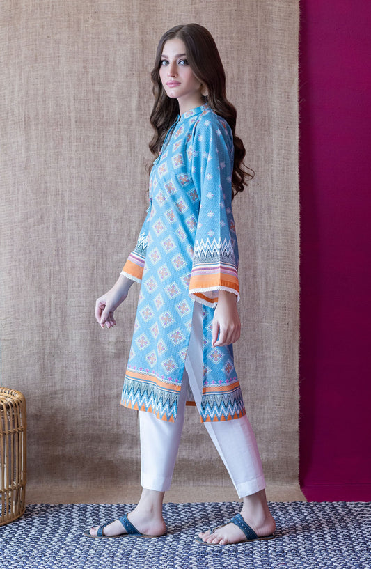 Orient - Unstitched 1 Piece Printed Khaddar Shirt