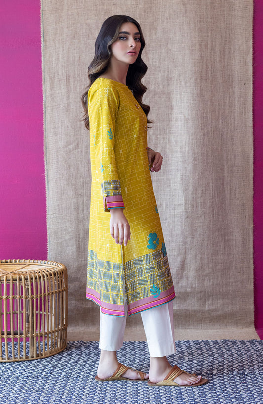 Orient - Unstitched 1 Piece Printed Khaddar Shirt