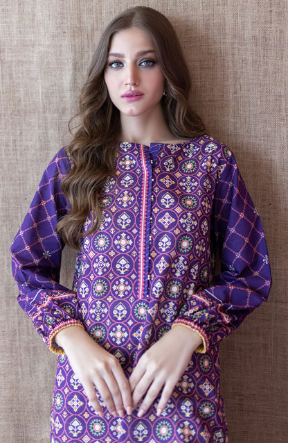 Orient - Unstitched 1 Piece Printed Khaddar Shirt