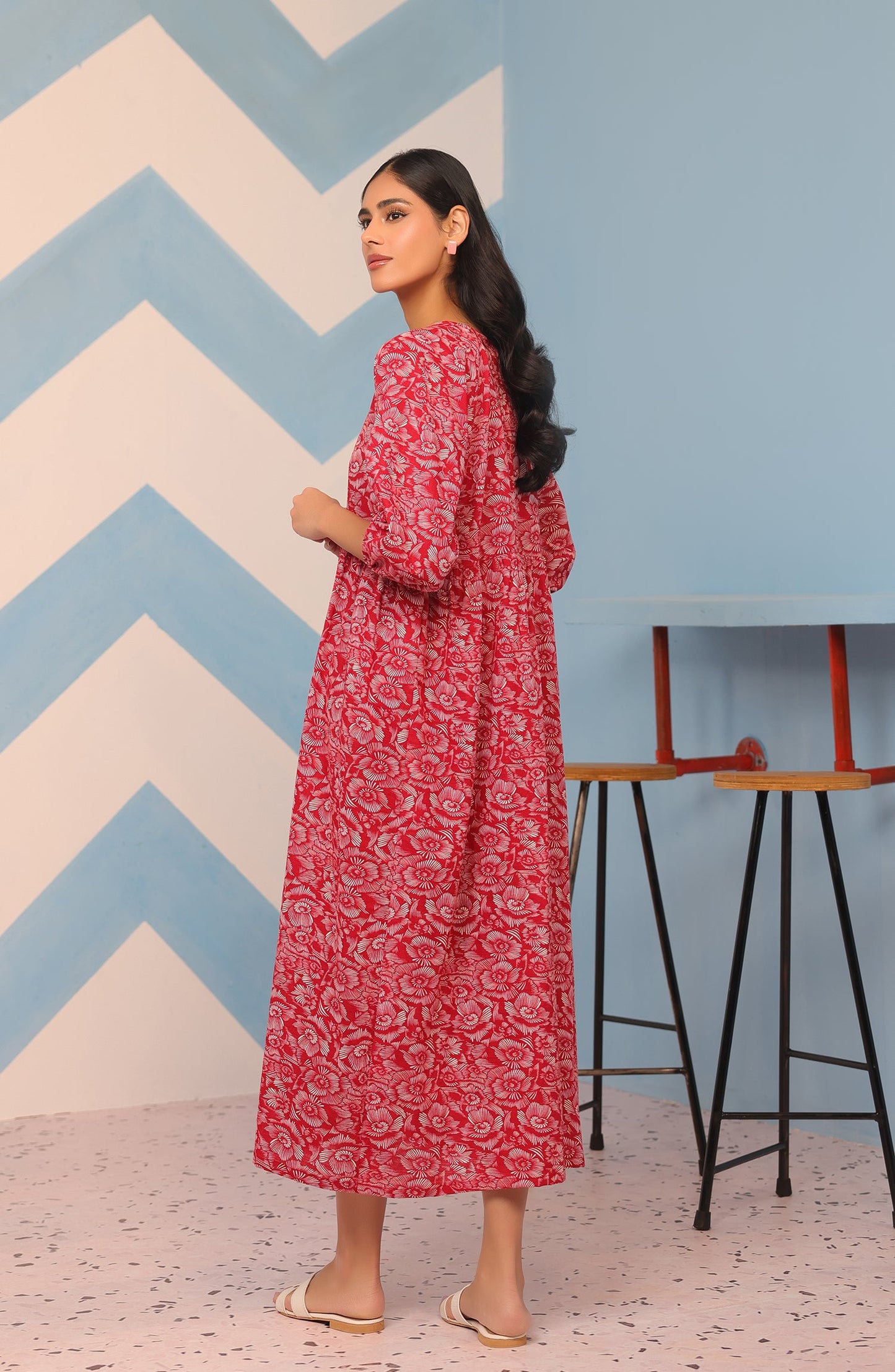Orient - Stitched 1 Piece Printed Khaddar Shirt