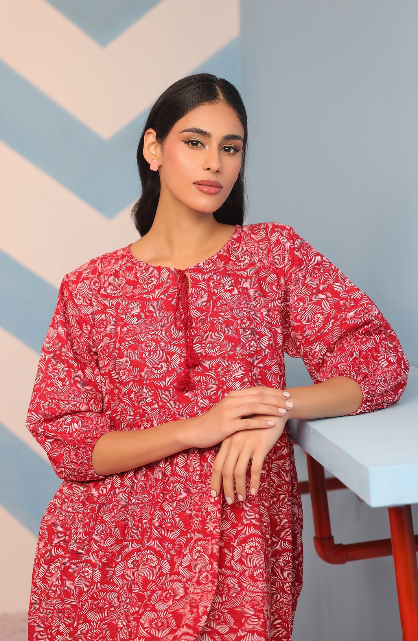 Orient - Stitched 1 Piece Printed Khaddar Shirt