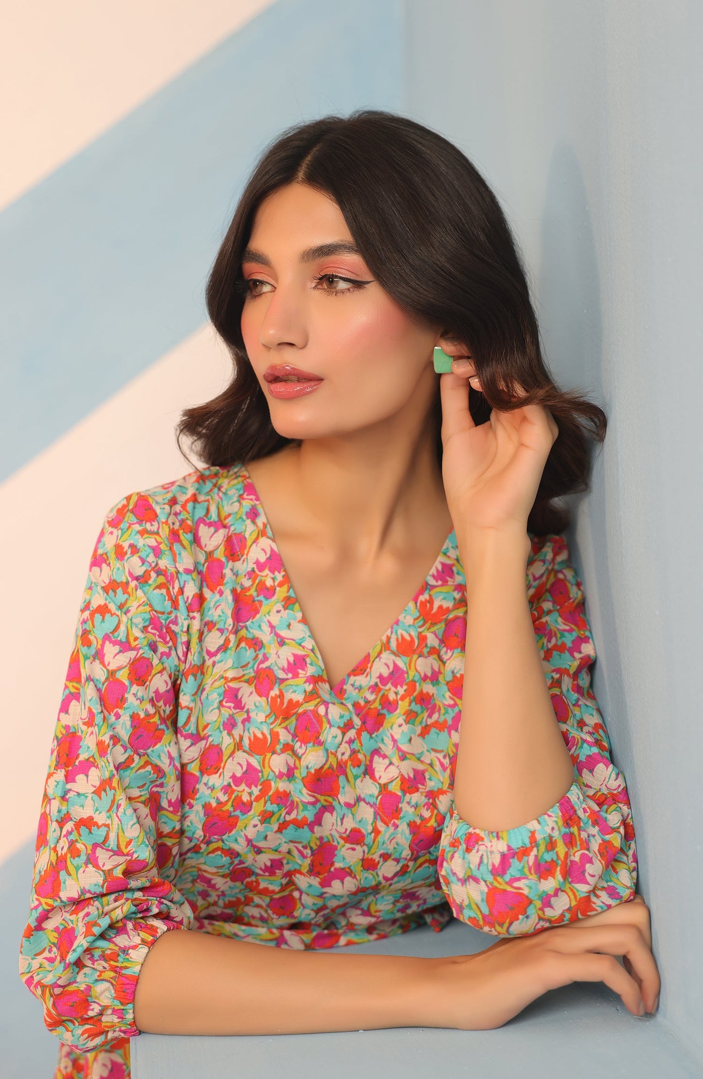 Orient - Stitched 1 Piece Printed Khaddar Shirt