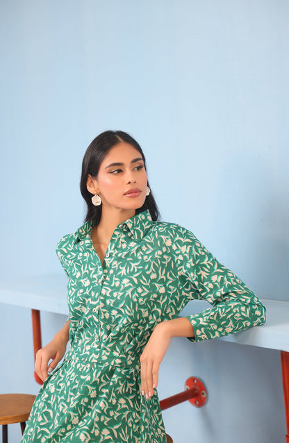 Orient - Stitched 1 Piece Printed Khaddar Shirt