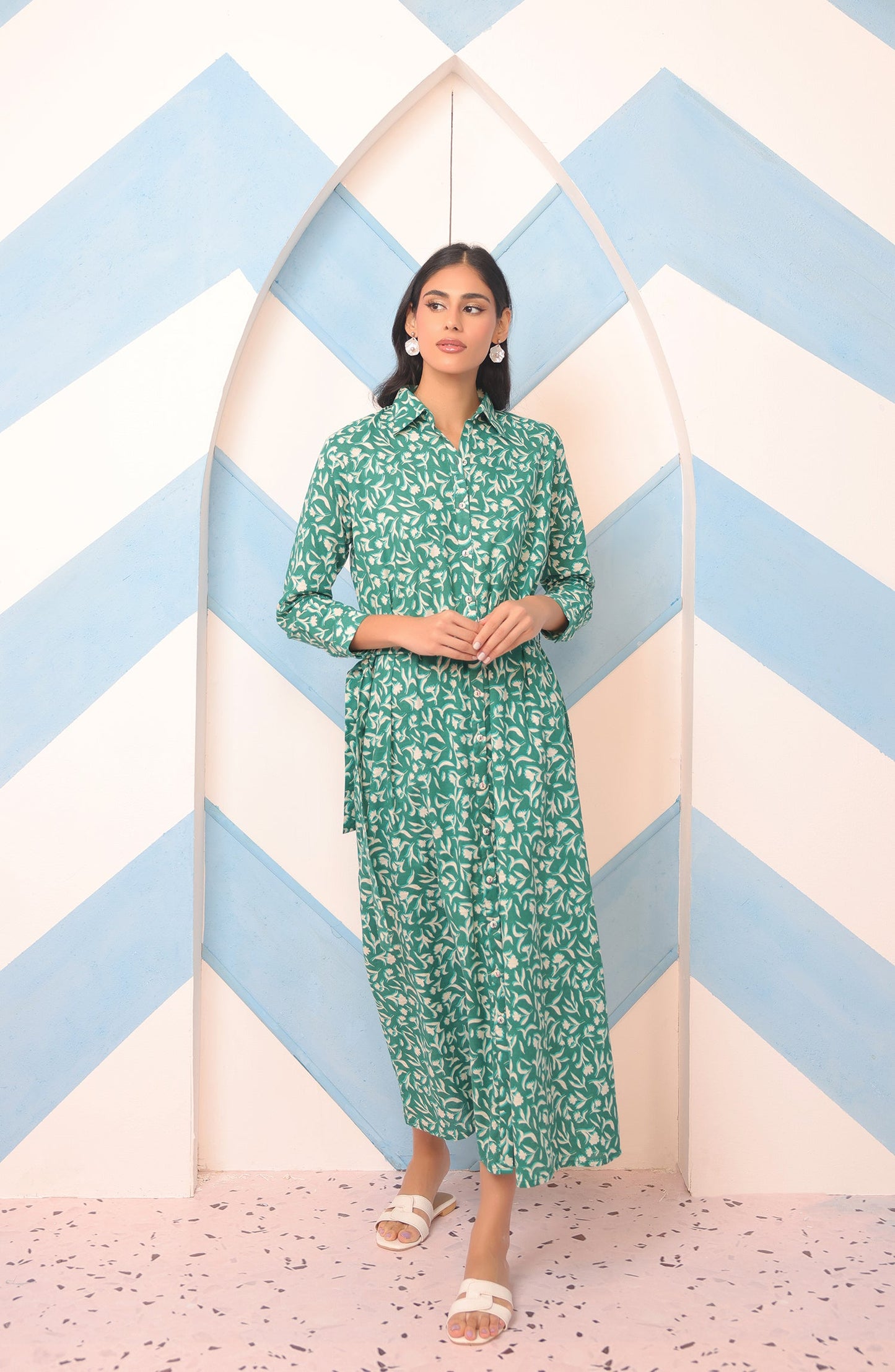 Orient - Stitched 1 Piece Printed Khaddar Shirt