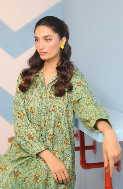Orient - Stitched 1 Piece Printed Khaddar Shirt