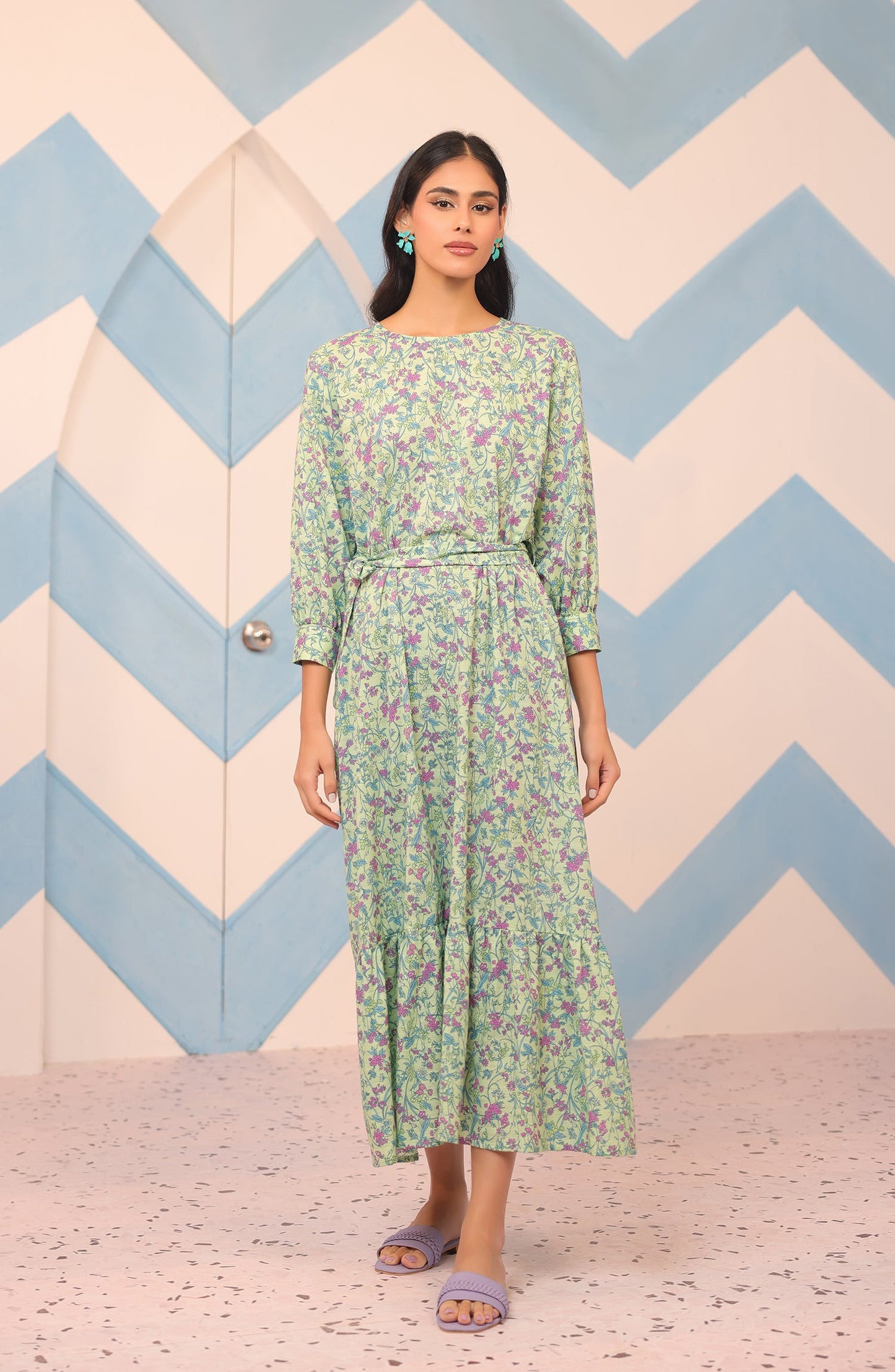 Orient - Stitched 1 Piece Printed Khaddar Shirt