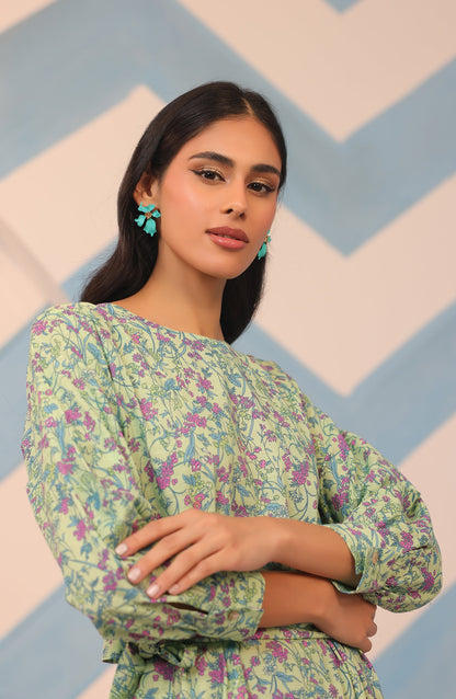 Orient - Stitched 1 Piece Printed Khaddar Shirt