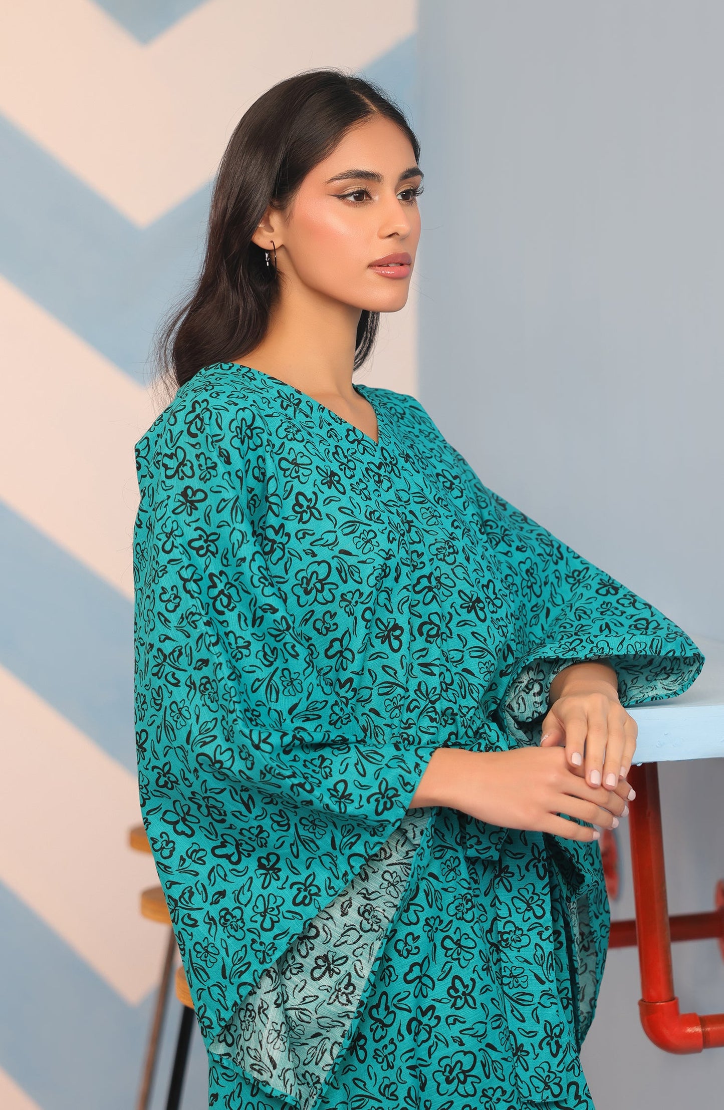 Orient - Stitched 1 Piece Printed Khaddar Shirt