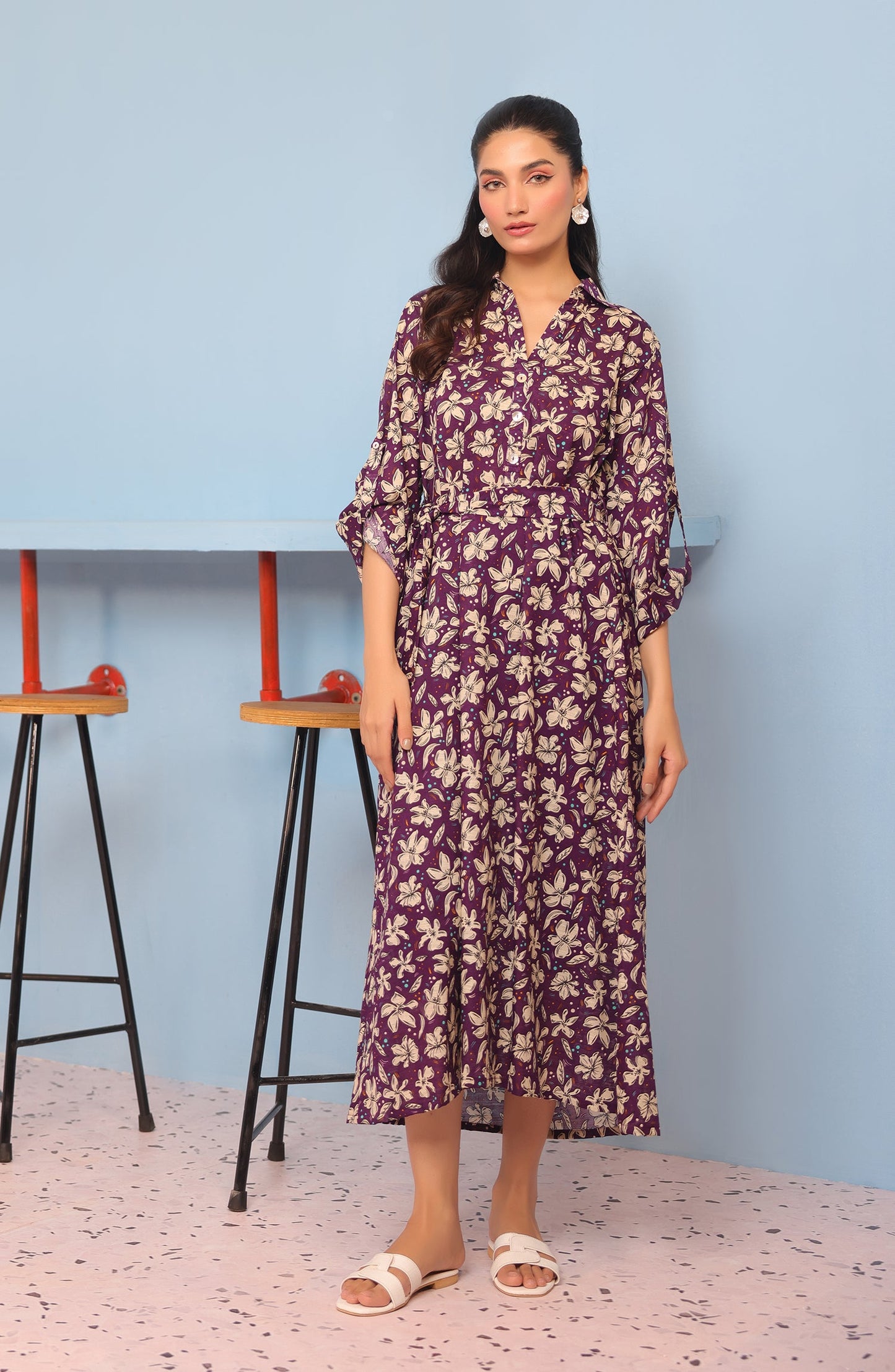 Orient - Stitched 1 Piece Printed Khaddar Shirt