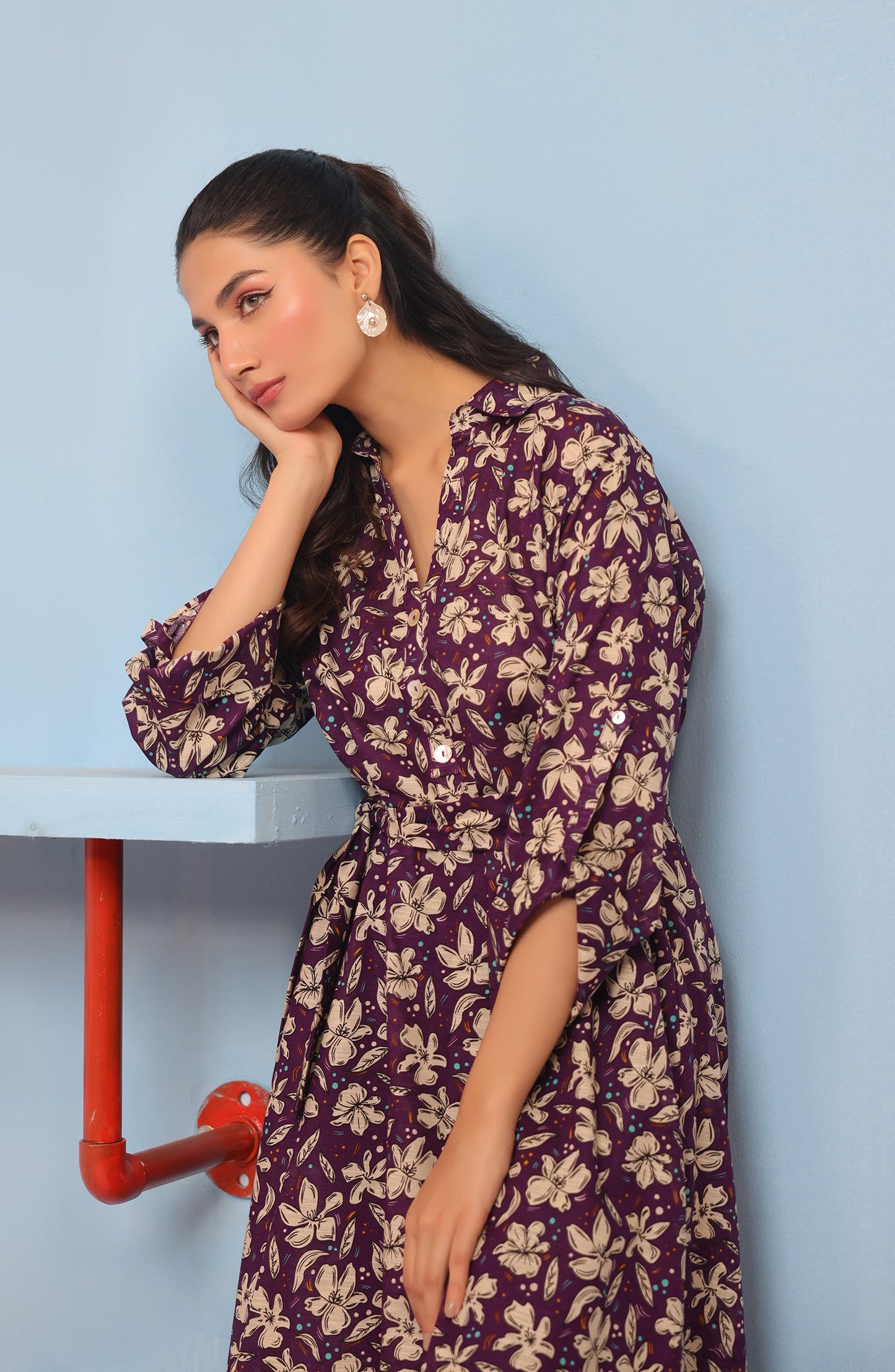 Orient - Stitched 1 Piece Printed Khaddar Shirt