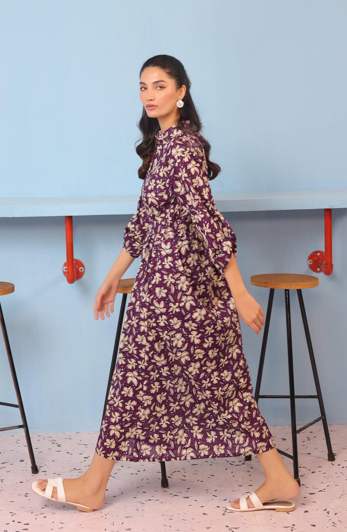 Orient - Stitched 1 Piece Printed Khaddar Shirt
