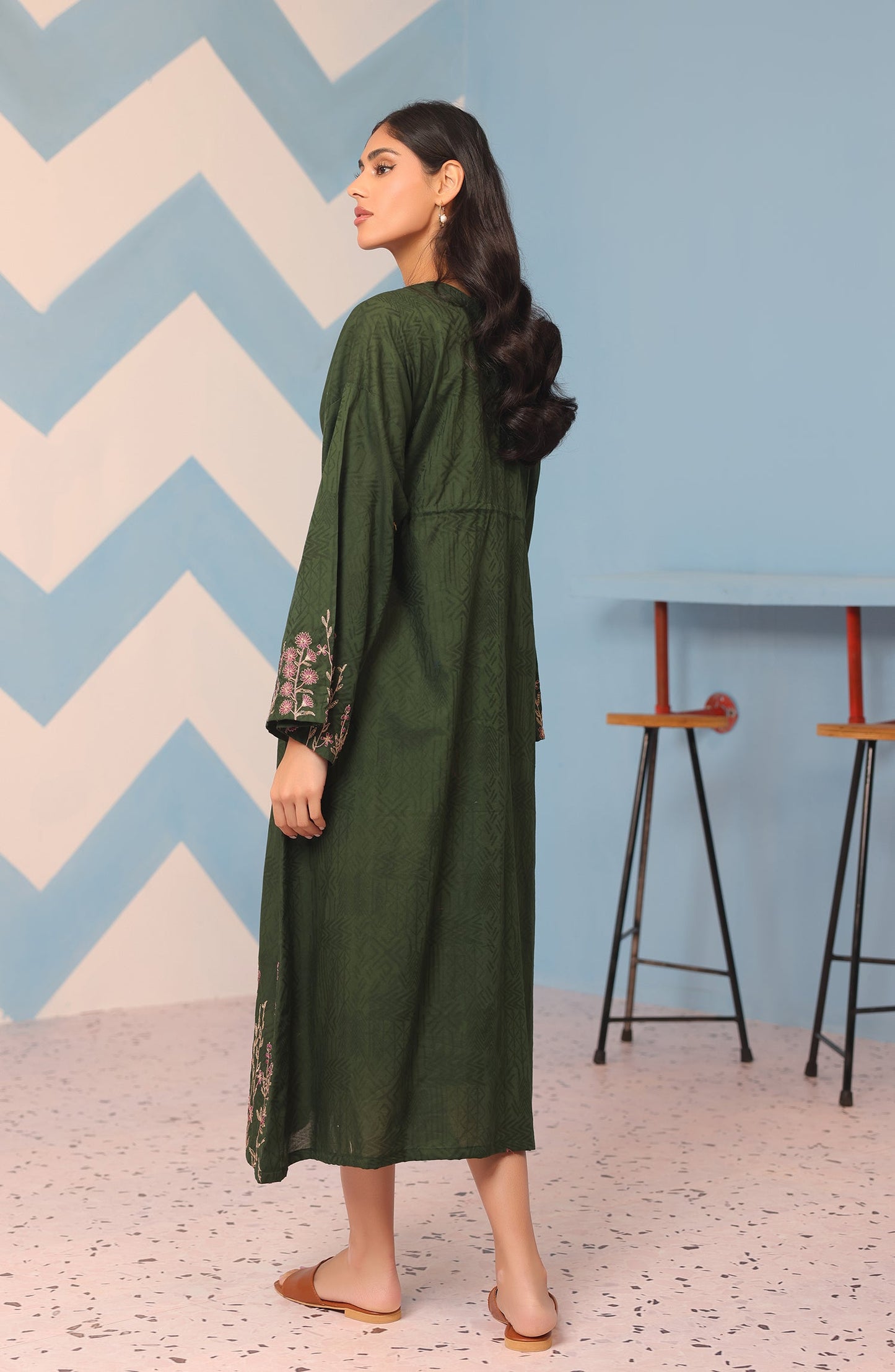 Orient - Stitched 1 Piece Embroidered Jacquard Shirt