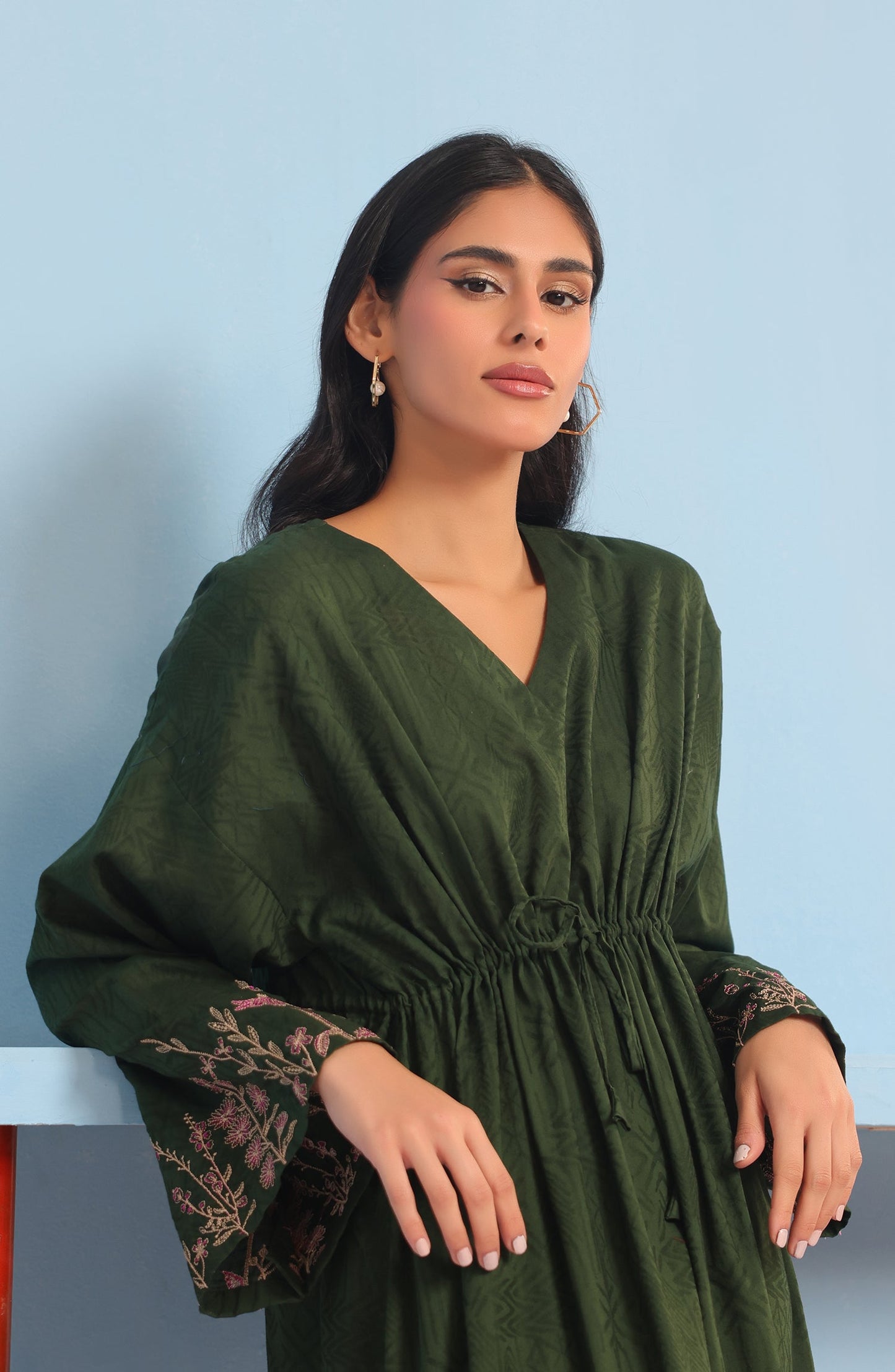 Orient - Stitched 1 Piece Embroidered Jacquard Shirt