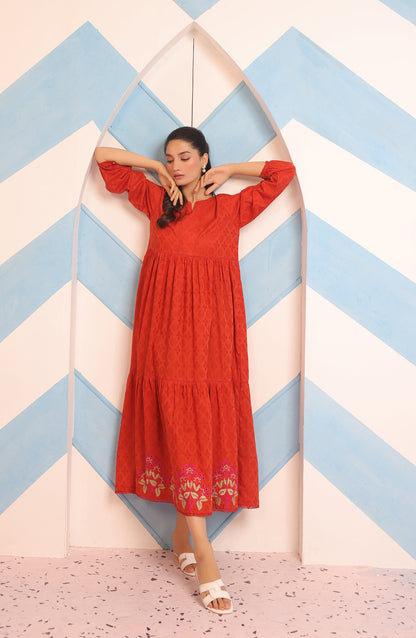 Orient - Stitched 1 Piece Embroidered Jacquard Shirt