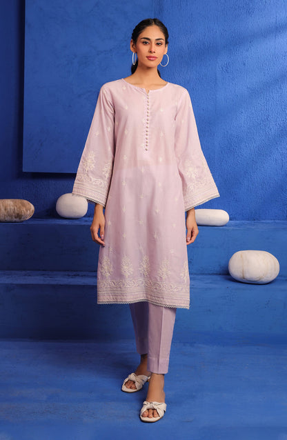 Orient - Stitched 2 Piece Embroidered Cambric Shirt and Cambric Pant