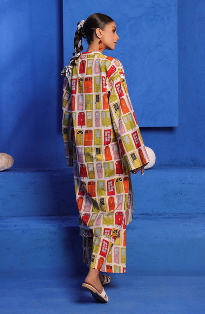 Orient - Stitched 2 Piece Printed Lawn Shirt and Lawn Pant