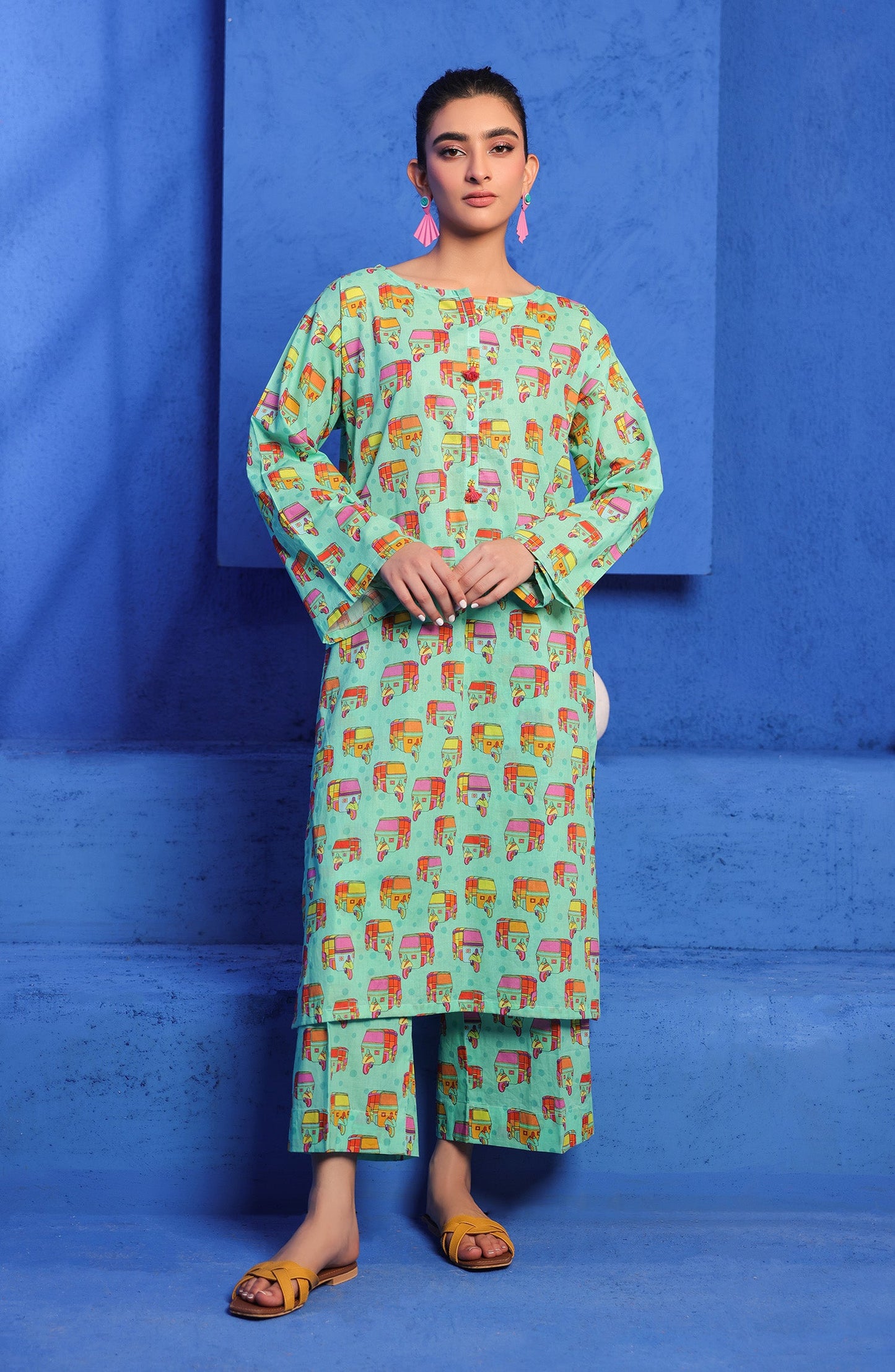 Orient - Stitched 2 Piece Printed Lawn Shirt and Lawn Pant