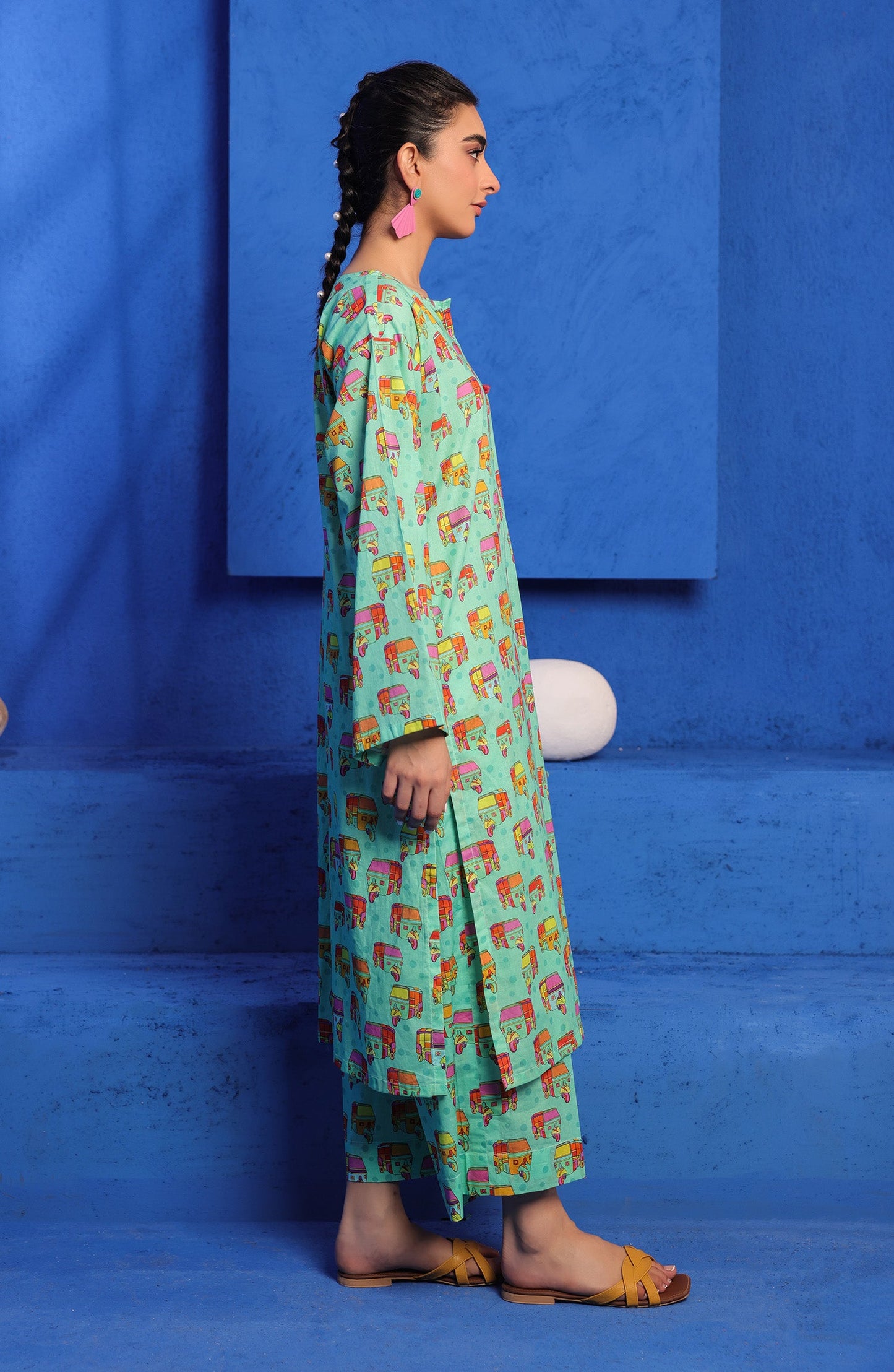 Orient - Stitched 2 Piece Printed Lawn Shirt and Lawn Pant