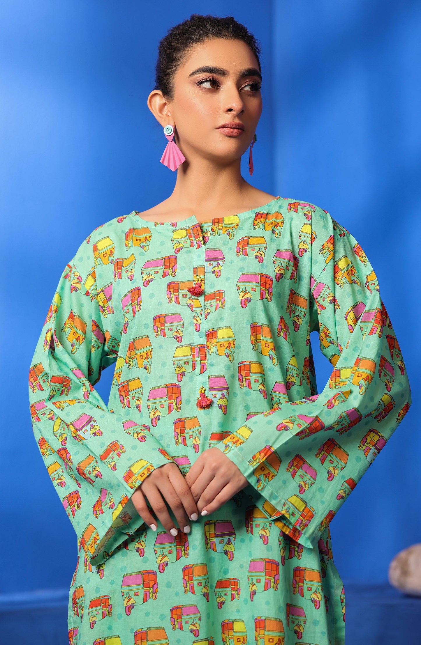 Orient - Stitched 2 Piece Printed Lawn Shirt and Lawn Pant