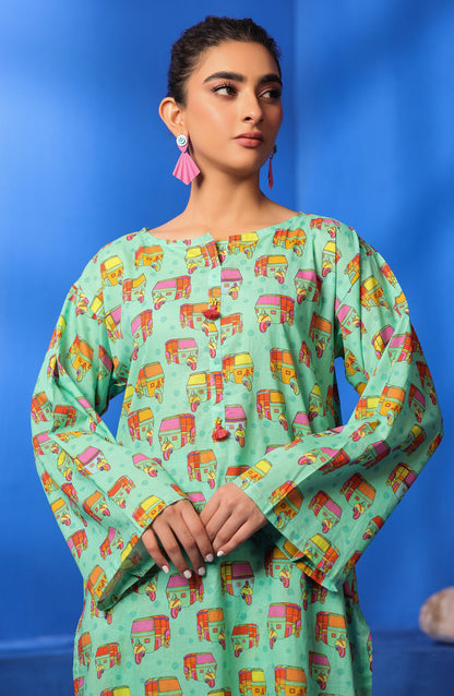 Orient - Stitched 2 Piece Printed Lawn Shirt and Lawn Pant