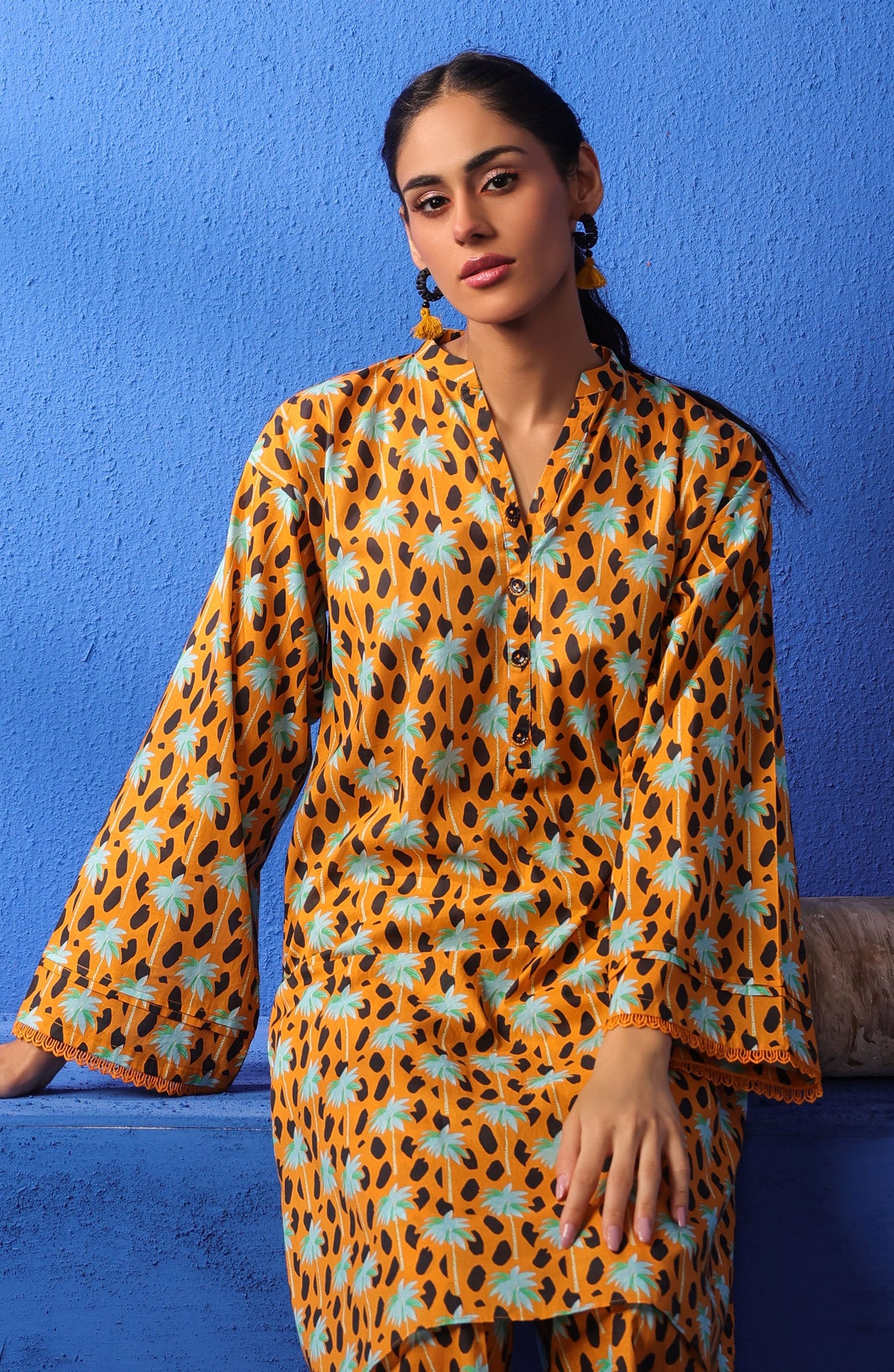 Orient - Stitched 2 Piece Printed Lawn Shirt and Lawn Pant