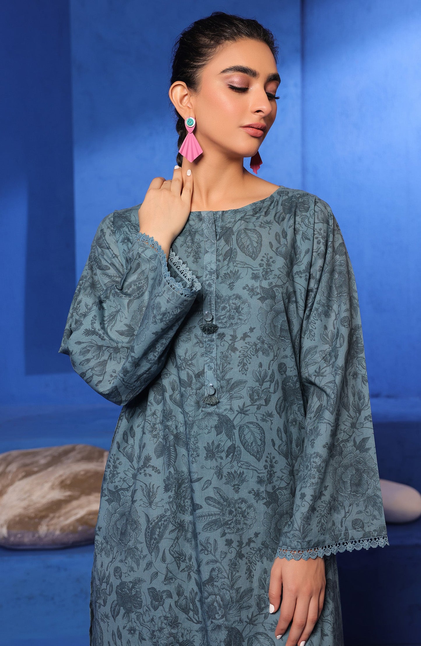 Orient - Stitched 2 Piece Printed Lawn Shirt and Lawn Pant