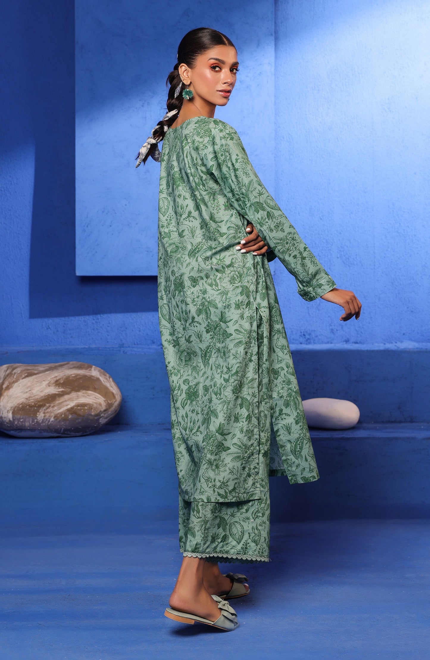 Orient - Stitched 2 Piece Printed Lawn Shirt and Lawn Pant